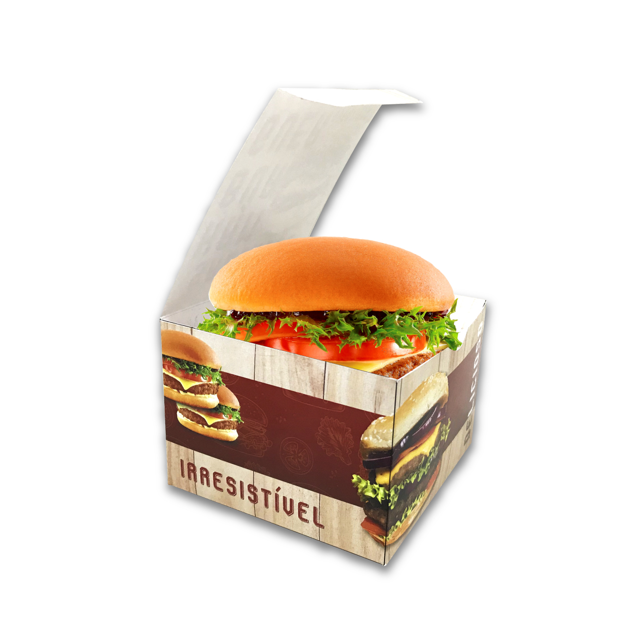 Caixa De Hamburguer Com 36 Unidades Preço